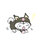 サンリオキャラクターズ（なりきりこいぬ）（個別スタンプ：24）