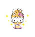 サンリオキャラクターズ（なりきりこいぬ）（個別スタンプ：28）