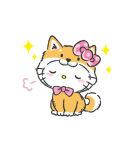 サンリオキャラクターズ（なりきりこいぬ）（個別スタンプ：35）