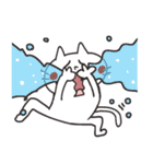 日本猫リアクション。（個別スタンプ：2）