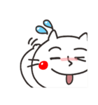 日本猫リアクション。（個別スタンプ：7）