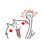 日本猫リアクション。（個別スタンプ：13）