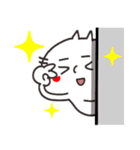 日本猫リアクション。（個別スタンプ：20）