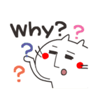 日本猫リアクション。（個別スタンプ：24）