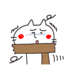 日本猫リアクション。（個別スタンプ：25）