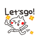 日本猫リアクション。（個別スタンプ：27）