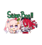 ホロライブインドネシア公式スタンプ Vol.1（個別スタンプ：4）