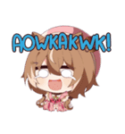 ホロライブインドネシア公式スタンプ Vol.1（個別スタンプ：17）