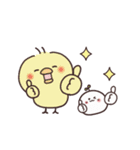 動く！まるいやつらとトリさん 3（個別スタンプ：15）