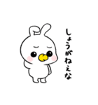 動く！ツンデレ赤ちゃんうさぎ（個別スタンプ：16）