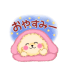 かわいいトイプードル「冬」（個別スタンプ：28）