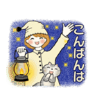 ふんわりリボンちゃん 6 ♡ 冬の気づかい編（個別スタンプ：3）