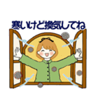 ふんわりリボンちゃん 6 ♡ 冬の気づかい編（個別スタンプ：22）