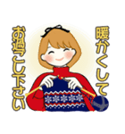 ふんわりリボンちゃん 6 ♡ 冬の気づかい編（個別スタンプ：24）