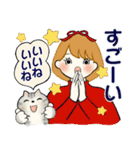 ふんわりリボンちゃん 6 ♡ 冬の気づかい編（個別スタンプ：29）