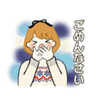 ふんわりリボンちゃん 6 ♡ 冬の気づかい編（個別スタンプ：31）