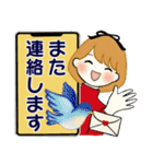 ふんわりリボンちゃん 6 ♡ 冬の気づかい編（個別スタンプ：37）