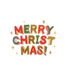 毎年使える！クリスマス＆お正月★おしゃれ（個別スタンプ：1）