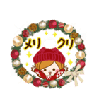 毎年使えるクリスマススタンプ♡+年末年始（個別スタンプ：5）