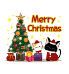 毎年使えるクリスマススタンプ♡+年末年始（個別スタンプ：7）
