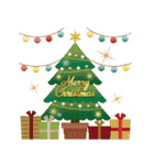 毎年使える！大人のお正月＆クリスマス（個別スタンプ：2）