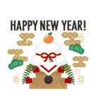 毎年使える！大人のお正月＆クリスマス（個別スタンプ：13）