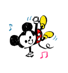 ミッキーマウス（ゆるっとらくがき）（個別スタンプ：12）