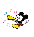 ミッキーマウス（ゆるっとらくがき）（個別スタンプ：24）