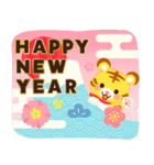 2022★かわいい寅年の日常【冬～春】（個別スタンプ：2）
