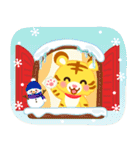 2022★かわいい寅年の日常【冬～春】（個別スタンプ：26）