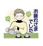 ベビーフェイスのシニアちゃん 9 ☆冬編（個別スタンプ：14）