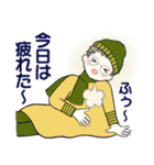 ベビーフェイスのシニアちゃん 9 ☆冬編（個別スタンプ：32）
