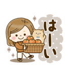毎日使える大人かわいい主婦＊冬＊（個別スタンプ：4）