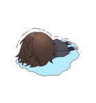 うごく▷メンヘラくん。と ねこくん（個別スタンプ：11）