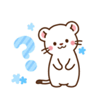 オコジョ♡基本の言葉 冬（個別スタンプ：29）