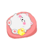 冬に使えるポメラニアン「ぽちゃん」改訂版（個別スタンプ：26）