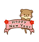 コツメカワウソ♡大切なお正月 年末年始（個別スタンプ：5）