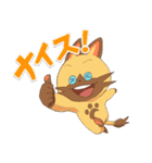モンスターハンターストーリーズ2 公式①（個別スタンプ：3）