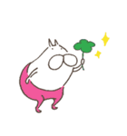 うさぎタイツ × ねこタイツ（個別スタンプ：22）