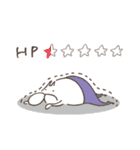 うさぎタイツ × ねこタイツ（個別スタンプ：32）