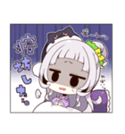 ホロライブ公式スタンプ「紫咲シオン」（個別スタンプ：4）