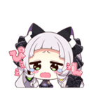 ホロライブ公式スタンプ「紫咲シオン」（個別スタンプ：8）