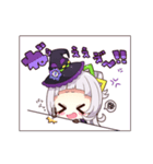 ホロライブ公式スタンプ「紫咲シオン」（個別スタンプ：12）