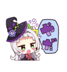 ホロライブ公式スタンプ「紫咲シオン」（個別スタンプ：14）