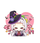 ホロライブ公式スタンプ「紫咲シオン」（個別スタンプ：18）