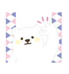 【気づかい】黄色ほっぺのしろくまさん（個別スタンプ：28）