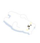 【気づかい】黄色ほっぺのしろくまさん（個別スタンプ：40）