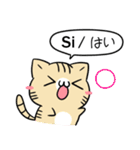 ねことうさぎ スペイン語2（個別スタンプ：3）