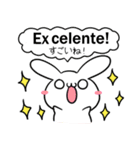 ねことうさぎ スペイン語2（個別スタンプ：16）