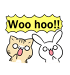 ねことうさぎ スペイン語2（個別スタンプ：22）